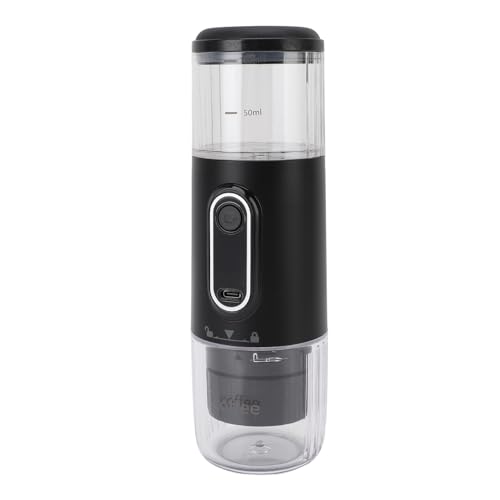 Cafetera portátil eléctrica para cápsulas y café molido 100 ml
