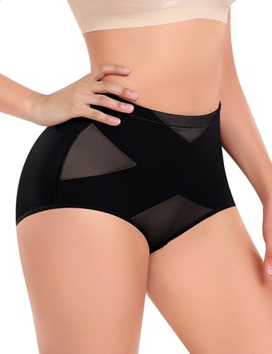 Image of Werena High Waisted Tummy Control Shapewear Panties for Women Body Shaper Underwear