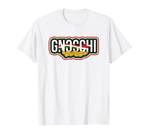 GNOCCHI - Pasta Lasaña y Fideos y Salsa de Tomate Camiseta