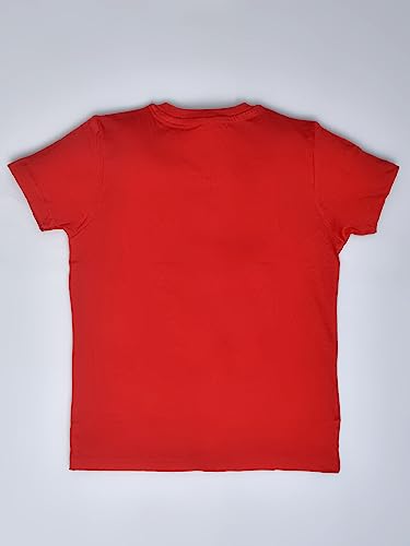 Image of Lux Cozi Printed Round Neck Half Sleeve Cotton T-Shirt for Boys | Prints May Vary |