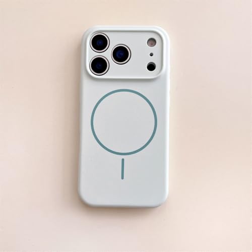 iphone17pro 用 ケース magsafe対応 液状シリコン 車用マグネット式吸引器 ワイヤレス充電 アイフォ17pro 黄ばみ防止 持ちやすい 指紋防止 すべらない いphone17pro用ケース 落下防止の四隅