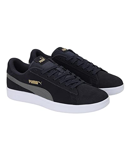 Image of PUMA Unisex Shoes Trainers, New Navy Castlerock Team Gold, 13 US Men