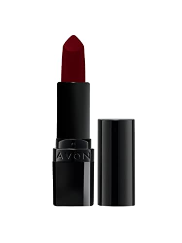 Image of Avon Ultra Perfectly Matte Lipstick - Wild Cherry | Velvety Matte Finish | Suits to all skin tones - 4gm