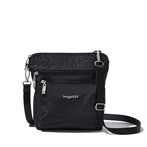 Image of Baggallini Modern Pocket Crossbody Bag for Women, 8.5 inchx8.5 inch Handbag Purse with RFID, Lightweight Water-Resistant