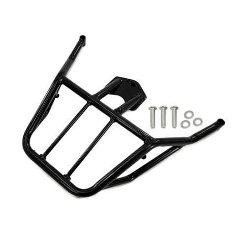 Support de porte-bagages arrière pour moto TMAX530 en alliage noir