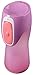 Contigo Runabout Kids - Botella antiderrame para niños, color morado claro con botón rosa, 300 ml