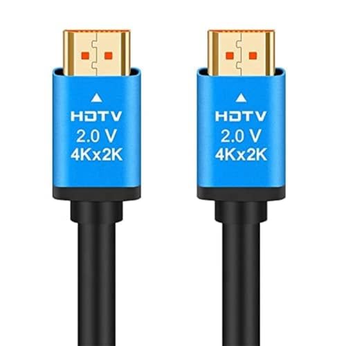 Image of MICROWARE 4K Uhd Hdmi Cable High Speed 18Gbps Hdmi 2.0 Cord Supports 4K@60Hz Uhd|2160P|1080P|Ethernet|3D|Audio Return (Arc) Compatible For Tv|Laptop|Pc|Monitor And Projector (4K, 15M)