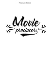 Filmemacher Notizbuch: 100 Seiten | Kariert | Film Filmregisseur Regie Kino Regisseur Filmberuf Geschenk Team Kultur Produzent Produktion Filme Filmproduktion