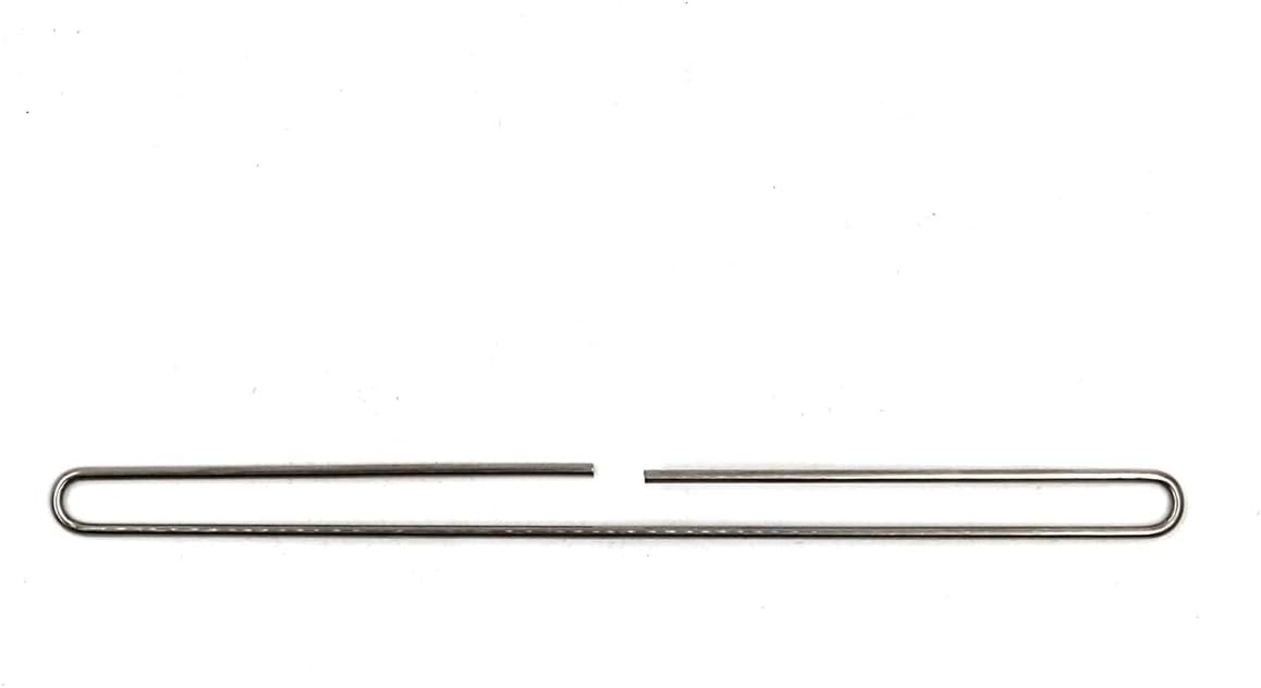 CC Wire Form 100 Pieces Stainless Steel Wire Forms for Casting Spoons and Diamond Fishing Lure
