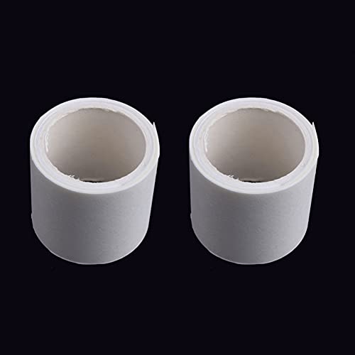 2Pcs Self Adhesive Silk Nail Wrap Nail Protector Repair Sticker Uv Gel Acrylic Nail Art Tools For Home Or Nail Salon Use, White #TOP2