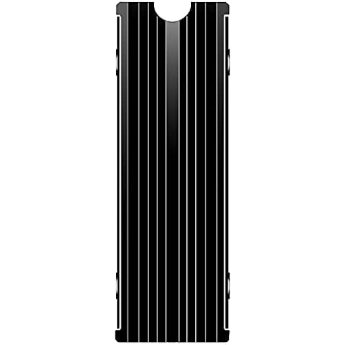 M.2 Heatsink Cooler 2280 SSD Double-Sided Heat Sink with Thermal Silicone pad for PS5/PC PCIE NVME M2 SSD(Black）)