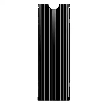 M.2 Heatsink Cooler 2280 SSD Double-Sided Heat Sink with Thermal Silicone pad for PS5/PC PCIE NVME M2 SSD(Black）)