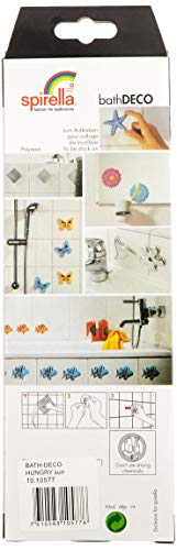 Spirella Bath Deco Hungry Sun Set 2 PC 1210577, Weiß, Standard
