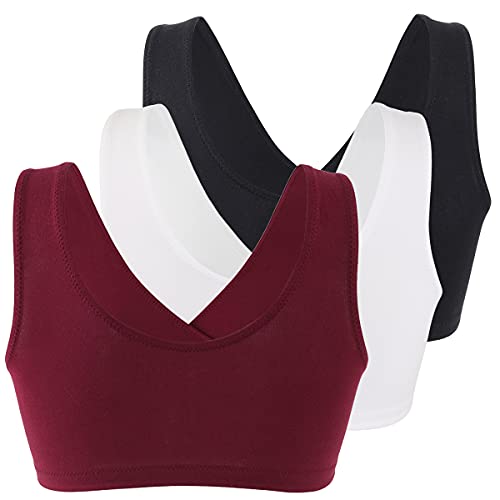 Image of COLOMI Maternity Nursing Bra Wireless Cotton Breastfeeding Bra for Sleep