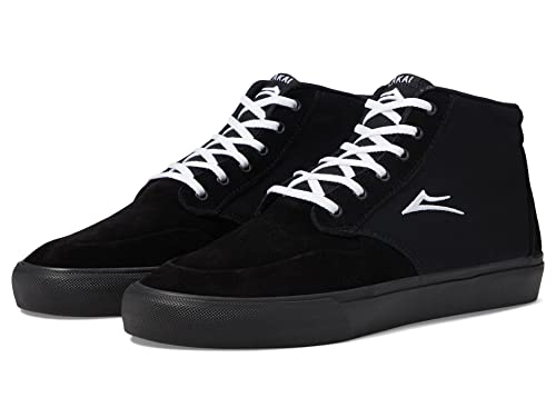 Lakai Riley 3 T&ecirc;nis masculino de cano alto para skate - Modelo profissional por Riley Hawk,...