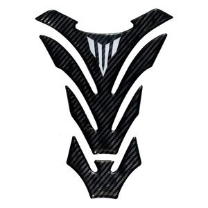 Housse et moulures pour Moto Réservoir de Moto en Fibre de Carbone 3D Carburant Pad Cover Protector Durites Fit for Yamaha MT01 MT03 MT07 MT09 MT10 MT 01 03 07 09 10 (Color : 1) Cover