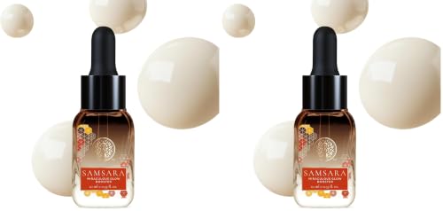 Image of Forest Essentials Samsara Miraculous Glow Booster Anti-Ageing Day Serum | Plumps & Lifts skin for a Radiant, Youthful Glow | Innovative Nanotechnology & Fermented Herbs | Clinically Proven Results
