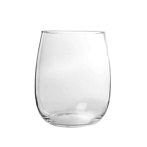 Sandra Rich Glasvase Dekoglas Belly Glas klar H 33cm Ø 25cm WA