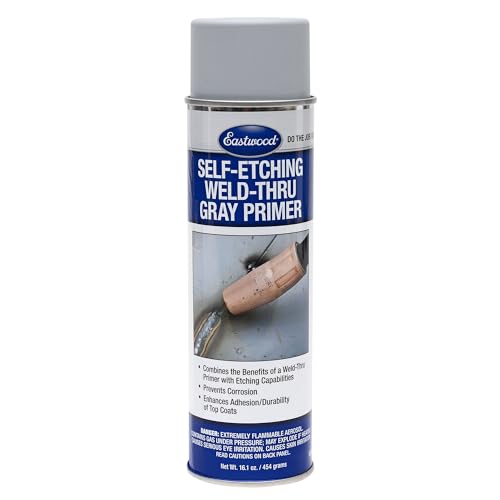 Eastwood Durable Organic Binders Self Etching Weld Thru Gray Aerosol Primer 16.1 oz | 1 Pack