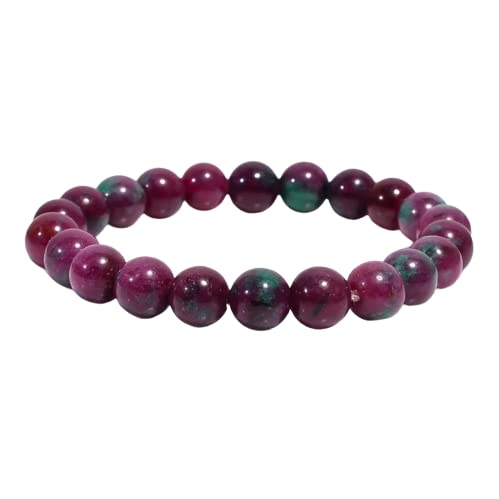 Bracelet rubis zoisite de longévité, le cadeau tendance idéal
