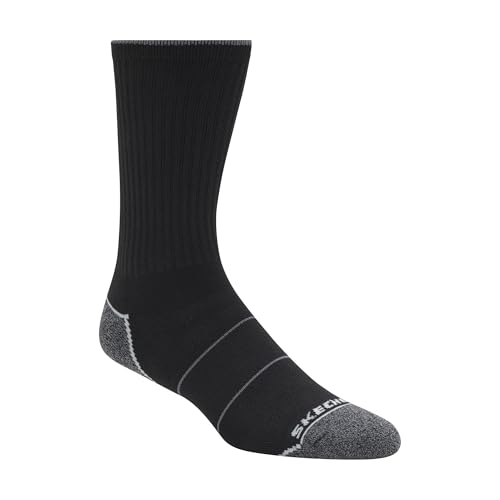 Skechers Men's 6 Pack Work Crew Socks2