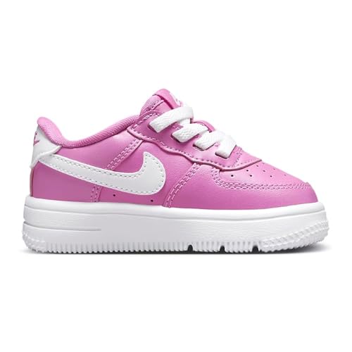 Nike Force 1 Low EasyOn Baby/Toddler Shoes (FN0236-600, Playful Pink/White) Size 52