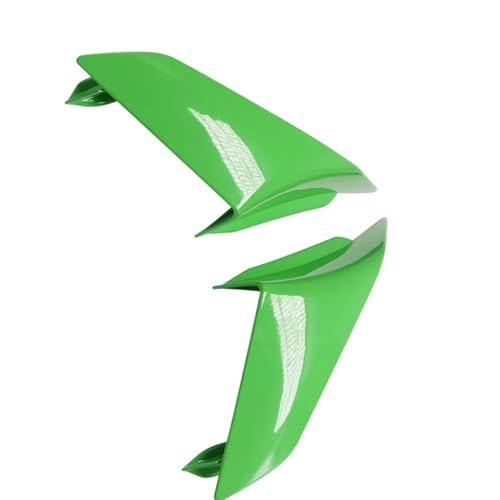 Spoiler d'aile vent fixe de moto pour Ninja 636 ZX-6R 2019-2022 Vert