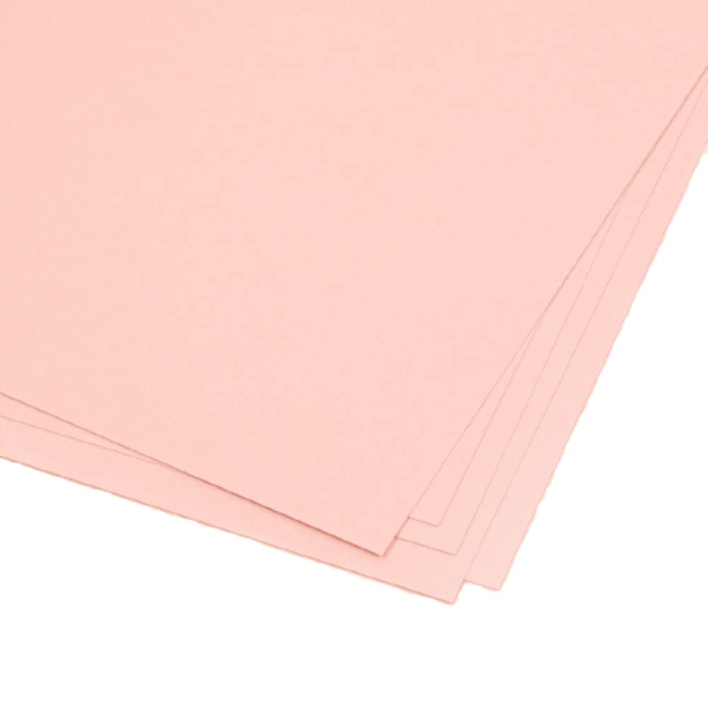 Craftelier - Set of 5 Boxes Textured Canvas 30 x 30 cm, Baby Pink, 30x30cm