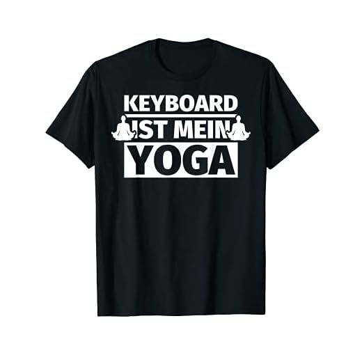 El teclado es mi yoga – regalo divertido Camiseta
