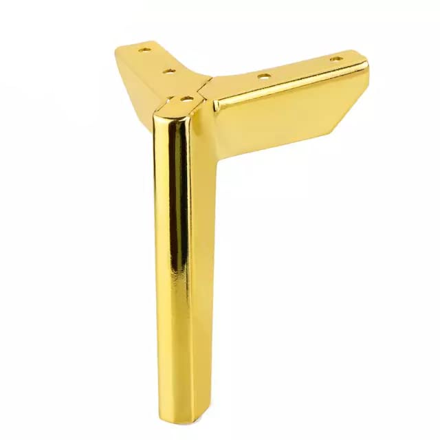 Zohra Hardware Pack of 4 Pcs Y Shaped Metal Furniture Leg 12cm (4.5 inches) Cabinet Legs, Coffee Table Leg Support Legs, Bedside Cabinet Legs, TV Cabinet, Sofa Legs (4.5 Inches, Gold) (B0BJ5B42TM) Amazon Price History, Amazon Price Tracker