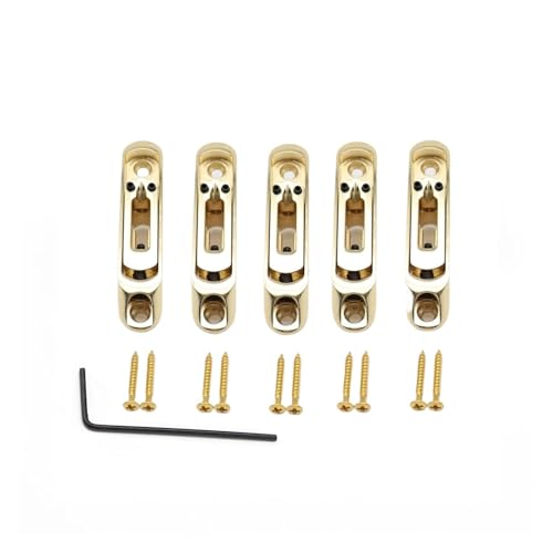 5 ̃M^[ubWThPʃubWThe[s[XZbg 5 GLM^[x[Xiƌ݊ (Color : 5pcs Gold)