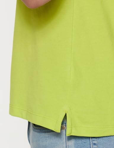 Image of Peter England Men's Regular Fit Insignia Half Sleeve Polo T-Shirt | Cotton Rich | Premium Pique Weave