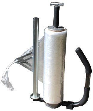 Roper Device Stretch Pallet Wrap Hand Held Dispenser W/T-Handle