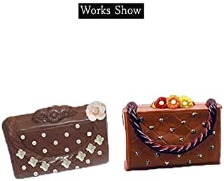 Miniatura 6 de Ebrima Bolsas 3D Moldes de chocolate, bolsas de molde de chocolate, bolsas de fondant para moldura de dulces, hacer bricolaje herramienta de