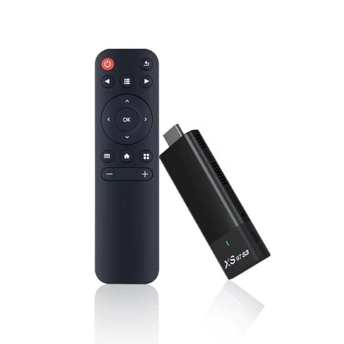 Llave TV Android 4K - XS 97 S3 | Android 10 | Asistente de Google | Media Player Wi-Fi | Chromecast Integrado | Netflix, YouTube, Disney+, Prime Video | Mando a distancia de voz incluido
