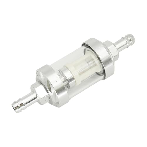 Filtro de de gasolina para motocicleta, filtro de gasolina en línea con volumen de transparente, filtro de de gasolina, vaso de repuesto para motocicleta, ATV, scooter
