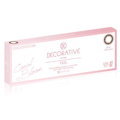 デコラティブアイズ ヴェールワンデー10枚 UV&MOIST ±0.00