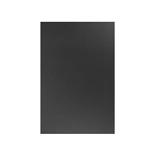 Image of uxcell Corrugated Plastic Sheets,3mm Black Blank Yard Lawn Signs,8 Inch x 12 Inch,Waterproof Sign Blank Board 1pcs