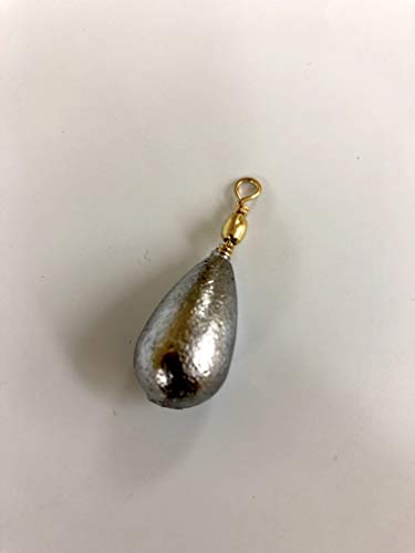 image for Stellar Pear Sinker Fishing Weights, Fishing Sinkers for Saltwater Fre