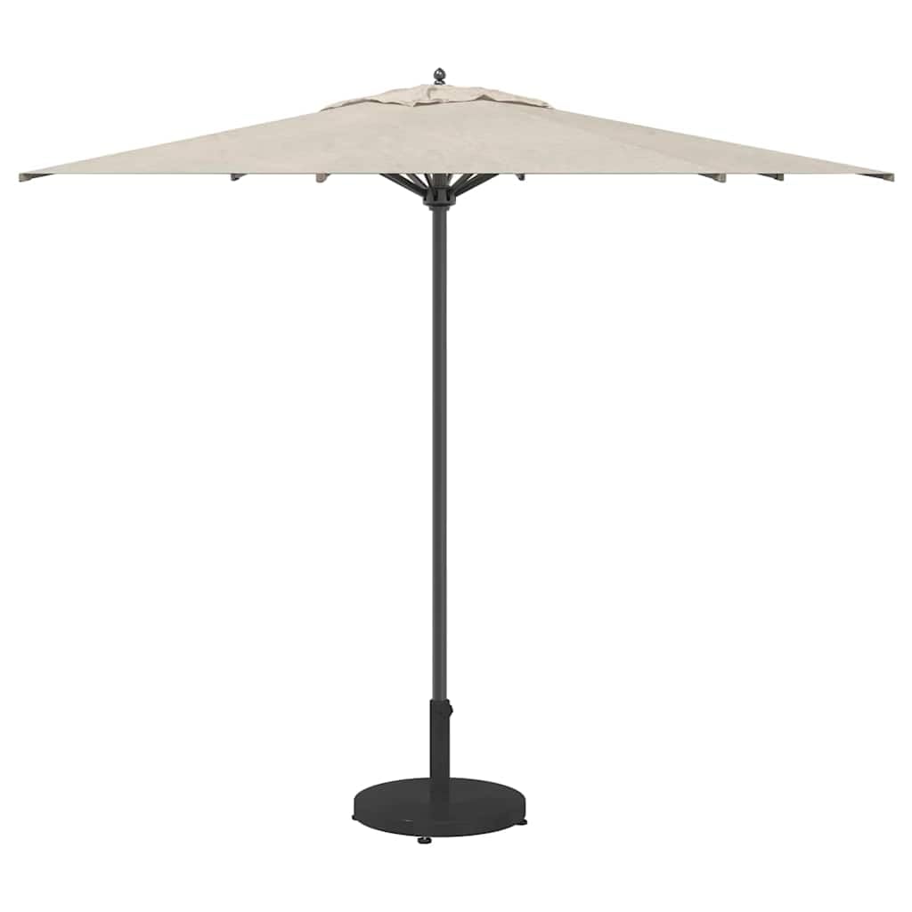 Supporto per ombrellone nero, 48 x 48 x 32 cm, base in acciaio con ruote, per ombrellone da mercato, resistente alle intemperie, per balcone, terrazza, giardino, mobile e stabile