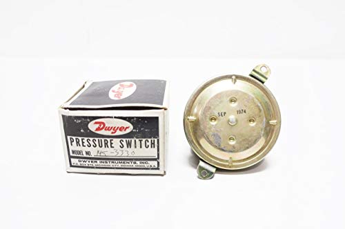 DWYER 1910-1 1/8IN NPT 45IN-H2O 480V-AC Pressure Switch