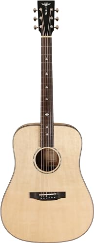 TYMA TD-10E SOLID TOP ACOUSTIC GUITAR with T-200 PRO pick Up