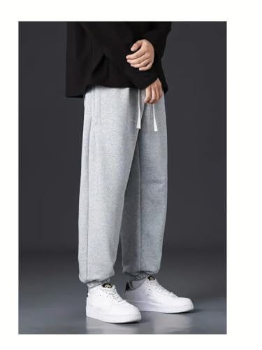 Image of dockstreet Men's Alley Cool Backdoor Series Men's Casual Sweatpants Baggy Jogger Pants ||Drawstring Joggers || 100% Pure Cotton || Breathable Airy for All Seasons