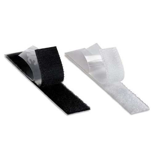 3M Fastener Hook SJ3572, Black, 25 mm x 45.7 m, 3.8 mm - Image 2