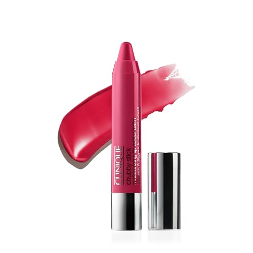 Clinique Chubby Stick Tinted Lip Colour Balm | With Shea Butter | Moisturizing + Hydrating | Natural-Looking Lip Tint, Broadest Berry, 1 Count
