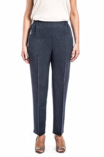 Alica Sommer Schlupfhose mit Gummizug, Senioren Hose, Kurzgröße, gerader Schnitt, Hosentaschen mit Zip Alica Sommer Schlupfhose mit Gummizug, Senioren Hose, Kurzgröße, gerader Schnitt, Hosentaschen mit Zip