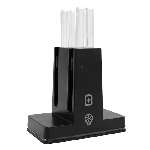 Station de charge magnétique au design épuré et éclairage d'ambiance RVB moderne
