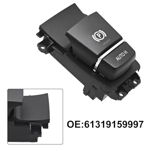 Interruptor de freno de estacionamiento con acabado original para 535i 3