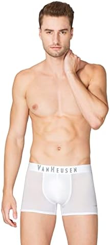 Van Heusen Men's Trunk Pack of 1 | Air Series | Lightest Underwear | Mesh Fabric | Breathable Active Trunks | Moisture-Wicking & Sweat Absorbent | No Ride-Up Fit | Gym, Sports & Activewear Underwear | Style 40047