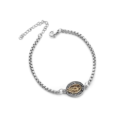 Hao Wu Xuan Clásico Europeo Corona de Cruz Regalo Regalo Pulsera de Etiqueta para Hombres y Mujeres Moda Personalizada Moda Joyería Accesorios